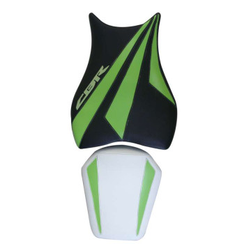 Housse de selle Bagster (2198H) Noir/Blanc/Pistache/Lettres Blanches Honda CBR1000RR 09