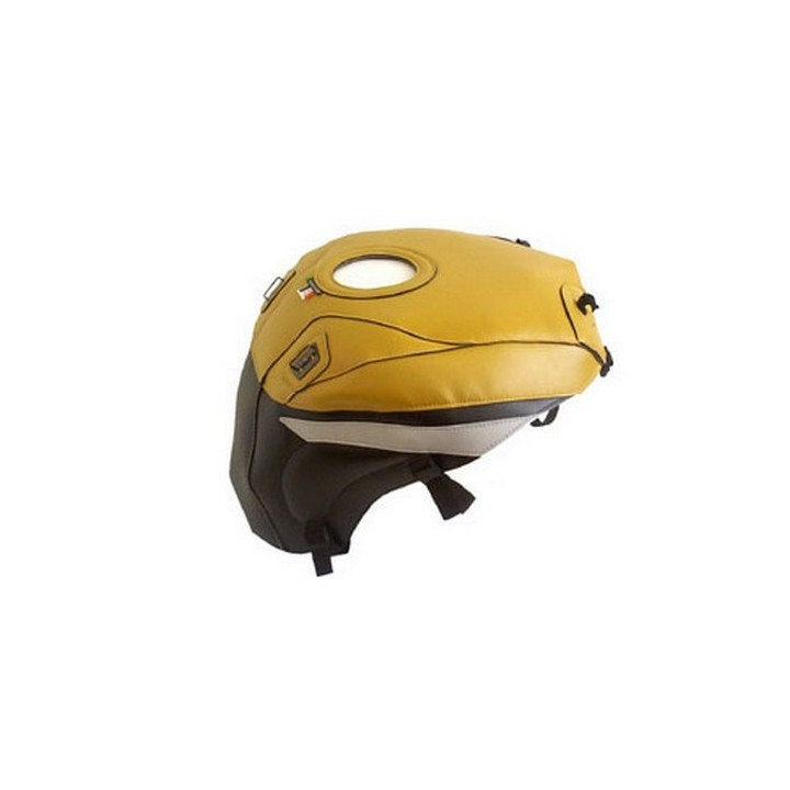 Tapis de réservoir Bagster moutarde/ligne grise claire (1356E) Yamaha FZS600 Fazer Tapis de réservoir Bagster moutarde/ligne grise claire (1356E) Yamaha FZS600 Fazer