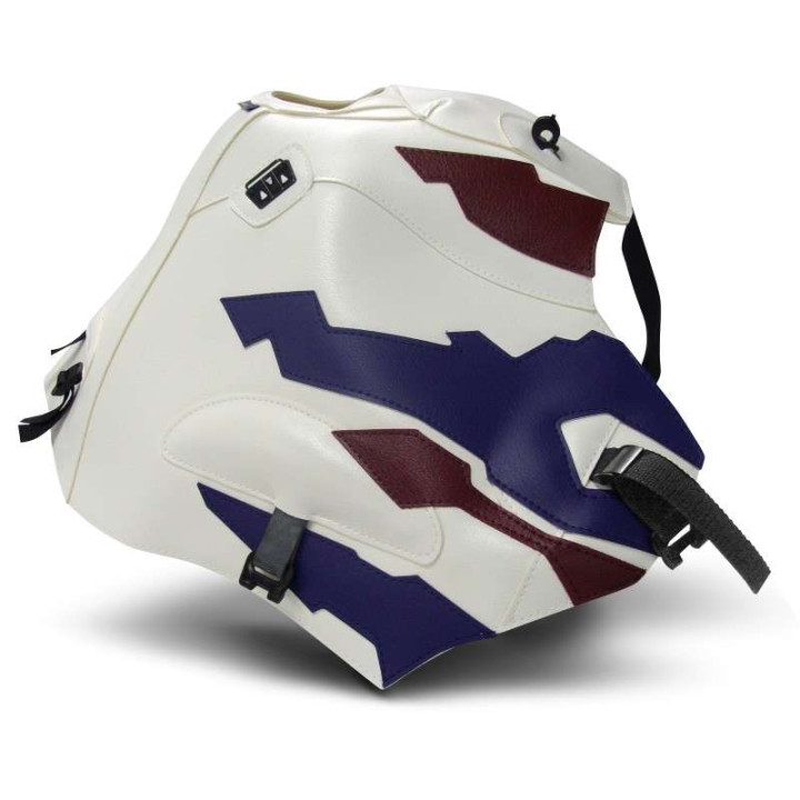 Bagster tank mat white/light burgundy/china blue/light burgundy/china blue (1245Q) Honda XRV750 Africa Twin