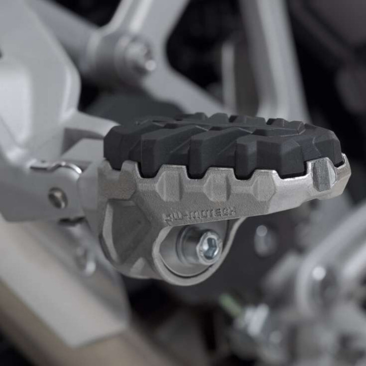 Repose-pieds passager SW-Motech ION TRIUMPH TIGER 1200 GT/RALLY