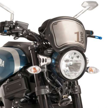 Plaque frontale Puig Noir mat (9168J) Yamaha XSR900 Plaque frontale Puig Noir mat (9168J) Yamaha XSR900