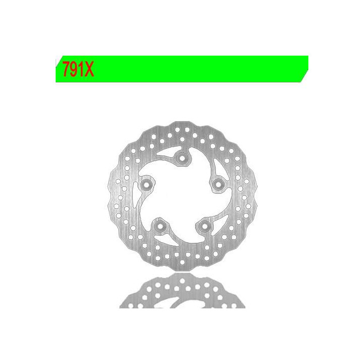 Rear brake disc NG 791X GSXR1000 01-11