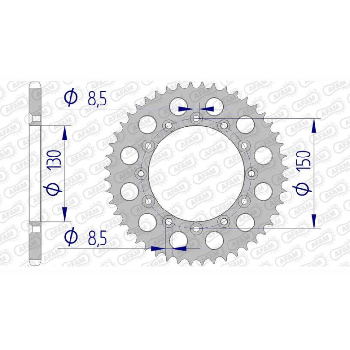 AFAM 48 teeth not 520 type 11304 Honda XR 200 R