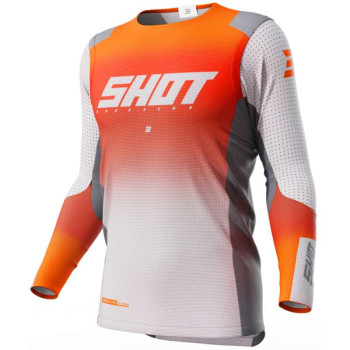 Maillot moto cross Shot AEROLITE ULTIMA ORANGE