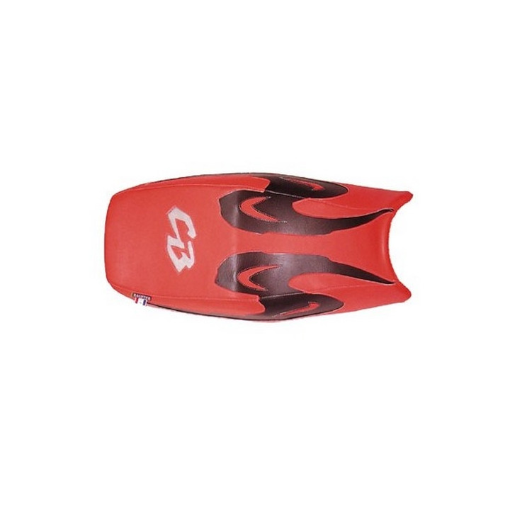 Saddle cover Bagster (2037Q) Orange Fonce/Black/Letters Grises Honda CB500 99 Saddle cover Bagster (2037Q) Orange Fonce/Black/Letters Grises Honda CB500 99