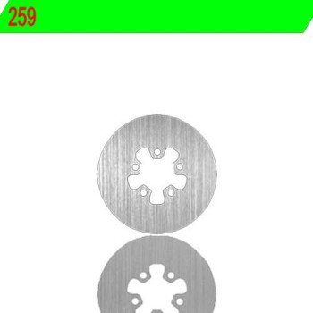 Straight rear brake disc NG 259 SHERCO 125-200-250-290 99