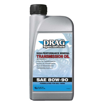 Huile de transmission Drag SAE 80W90 Big Twins 1 litre
