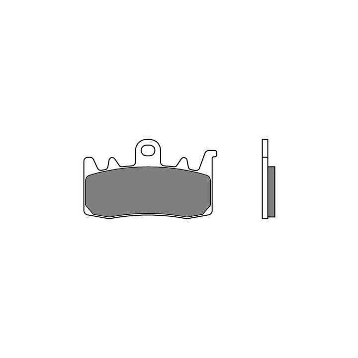 Plaquettes de frein sinter BREMBO 07BB38LA