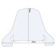 Givi clear bubble (D199ST) Honda Pantheon/Foresight/Peugeot SV250