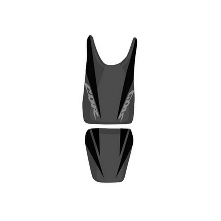 Saddle cover Bagster (2159J) Black/Anthracite/Anthracite Letters Honda CBR125 07
