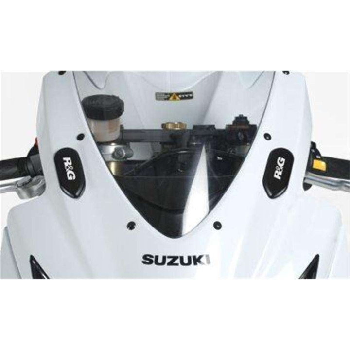 Cache-orifices de rétroviseurs R&G Suzuki GSX-R600/750 06-10 Cache-orifices de rétroviseurs R&G Suzuki GSX-R600/750 06-10