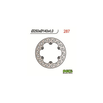 NG motorcycle brake disc (ref. 287)