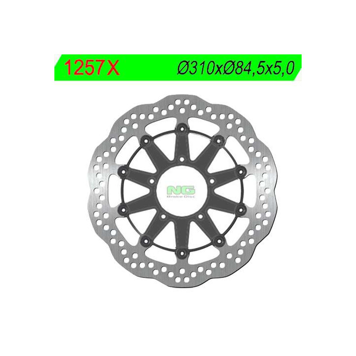 Disque de frein avant NG pétales Triumph 675 Street Triple / Daytona