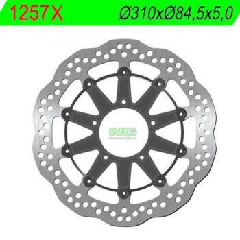 Disque de frein avant NG pétales Triumph 675 Street Triple / Daytona
