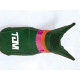 Housse de selle Bagster (2041B) Vert Foret/Fuchsia/Orange/Lettres Blanches Yamaha TDM 850 93