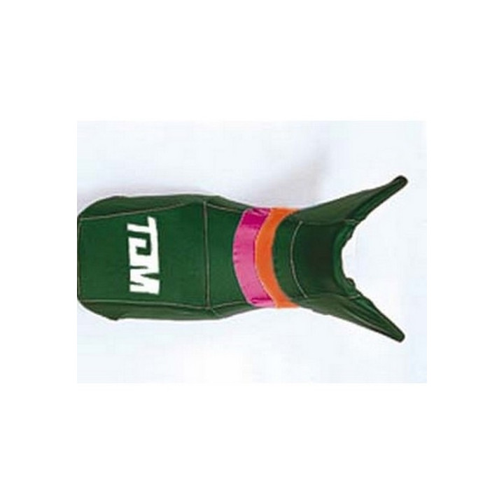 Housse de selle Bagster (2041B) Vert Foret/Fuchsia/Orange/Lettres Blanches Yamaha TDM 850 93