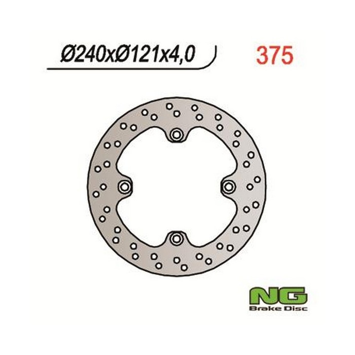 Fixed NG motorcycle brake disc 240mm (375)