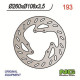 Motorcycle brake disc fixed 260mm (ref. 193)