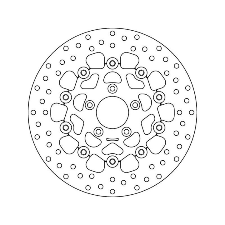 Front brake disc Brembo Oro Series 78B40891 Harley-Davidson