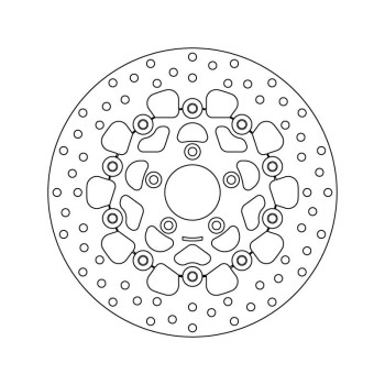 Disque de frein avant Brembo Série Oro 78B40891 Harley-Davidson