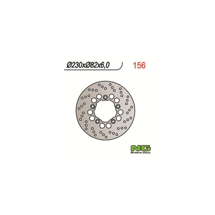 NG motorcycle brake disc (ref. 156)