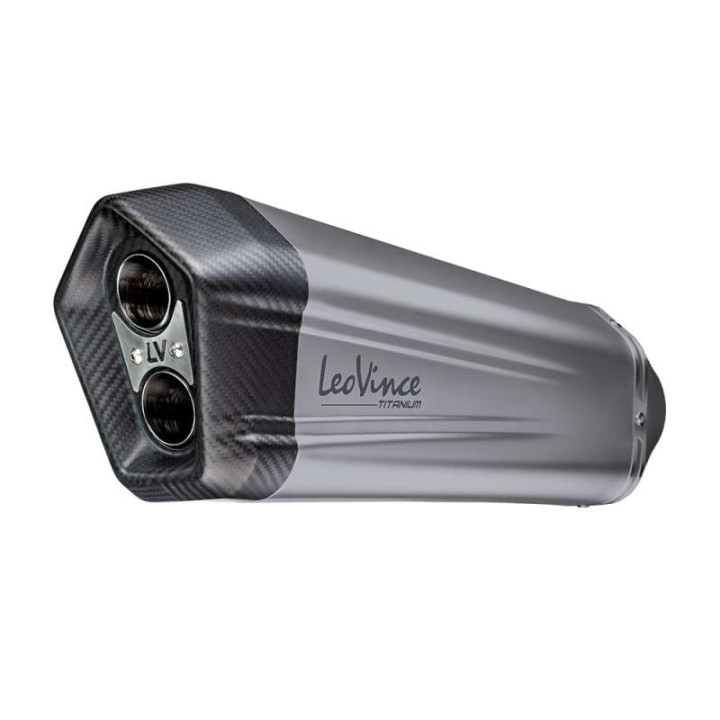 Silencieux homologué LeoVince LV-12 Titane (15302T) Africa Twin CRF1100L