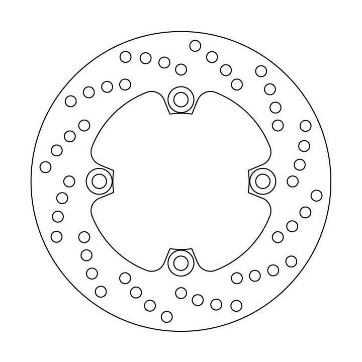 Brake disc Brembo Oro series 68B40747