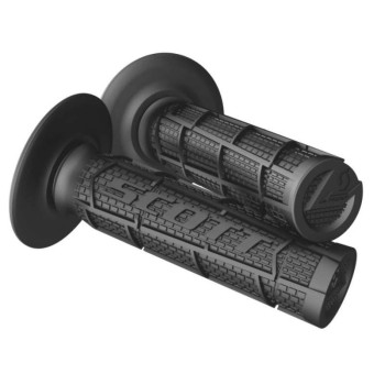 Poignées Scott RADIAL FULL WAFFLE GRIP Noir