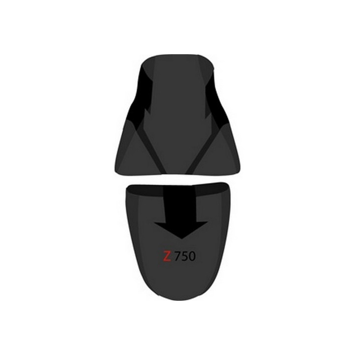 Housse de selle Bagster (2142N) Noir/Noir/Lettres Noires Kawasaki Z750 06 Housse de selle Bagster (2142N) Noir/Noir/Lettres Noires Kawasaki Z750 06