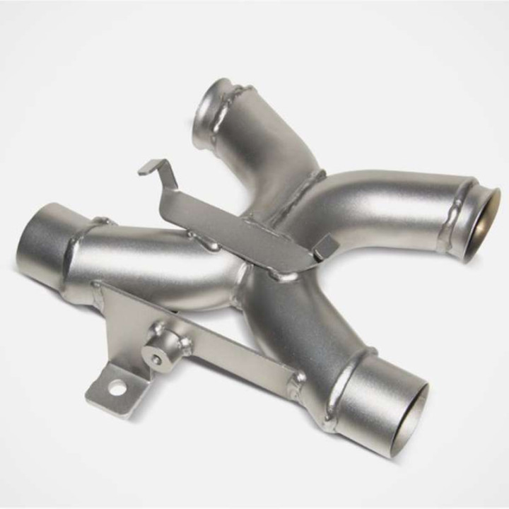 Raccord décatalysé ZARD INOX Triumph SPEED TWIN 19-20