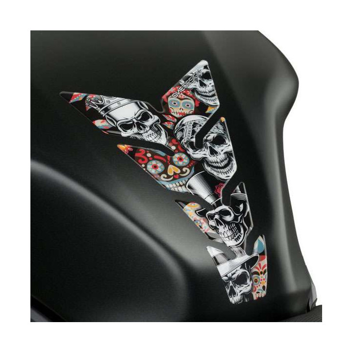 Protection de réservoir moto OneDesign SKULL PARTY