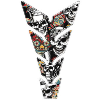 Protection de réservoir moto OneDesign SKULL PARTY