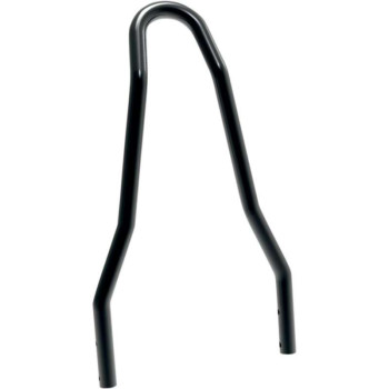 Support rond de Sissy bar noir 13" pour platines de fixation de 19cm