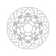 Disque de frein Brembo Série Oro 78B40820