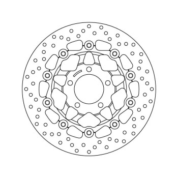 Disque de frein Brembo Série Oro 78B40820