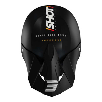Casque moto cross Shot FURIOUS STORY 2022 ORANGE MATT
