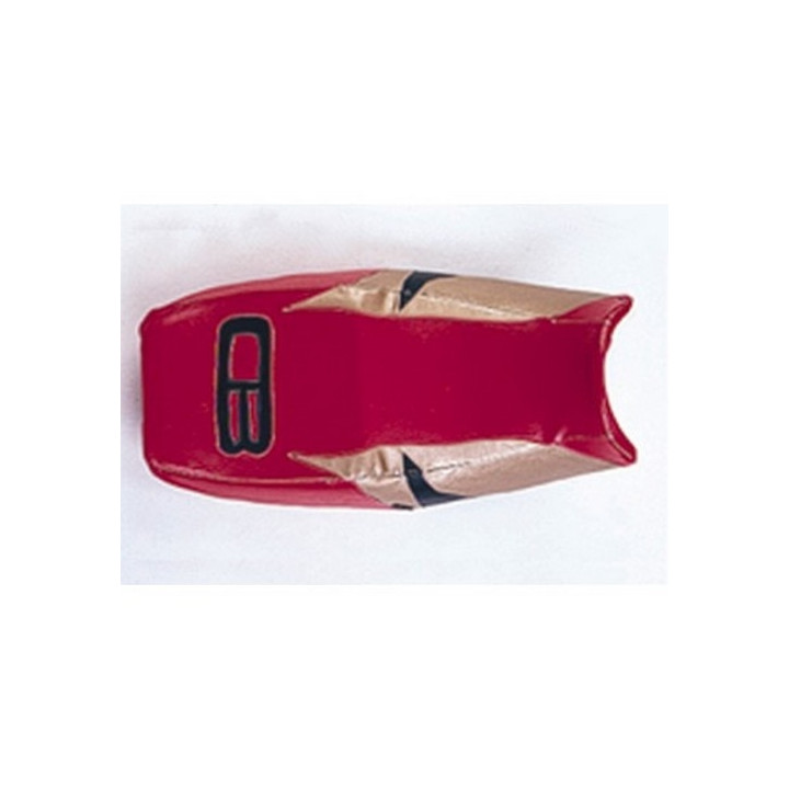 Housse de selle Bagster (2037C) Rouge/Or/Noir/Lettres Noires Honda CB500 94 Housse de selle Bagster (2037C) Rouge/Or/Noir/Lettres Noires Honda CB500 94