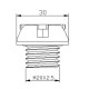 Bouchon de carter d'huile Puig M20 x 2,50 (Yamaha)