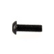 Vis BTR noir (x10) M8x25mm MYRA