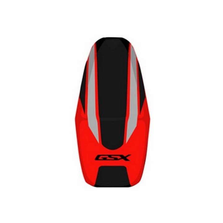 Housse de selle Bagster (2147E) Rouge/Noir/Gris Clair/Lettres Noires Suzuki GSX1400 05 Housse de selle Bagster (2147E) Rouge/Noir/Gris Clair/Lettres Noires Suzuki GSX1400 05