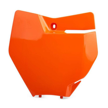 Plaque numéro frontale Polisport Orange KTM EXC/SX-F 2016 Plaque numéro frontale Polisport Orange KTM EXC/SX-F 2016
