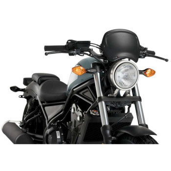 Plaque frontale Puig Noir mat (3702J) CMX500 REBEL