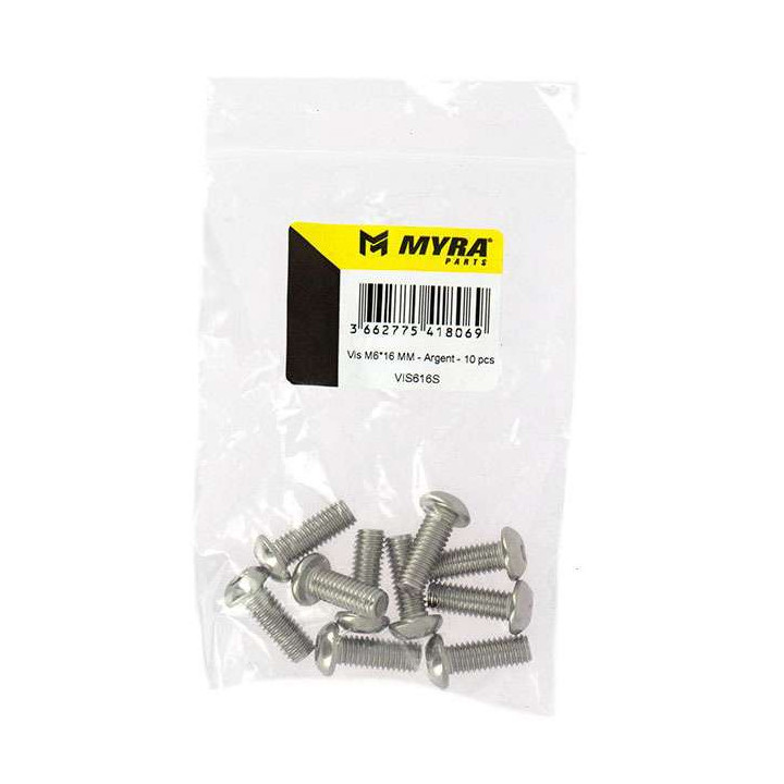 Vis BTR inox (x10) M6x16mm MYRA