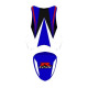 Saddle cover Bagster (2185B) Blue/White/Black/Red/Red Letters Suzuki GSX1000R 07-08