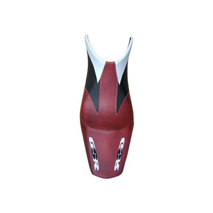 Housse de selle Bagster (2176F) Bordeaux Clair/Noir/Gris Clair/Lettres Argent Suzuki GSR600 07