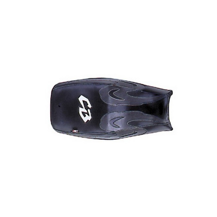 Housse de selle Bagster (2037P) Noir/Espace/Lettres Blanches Honda CB500 98