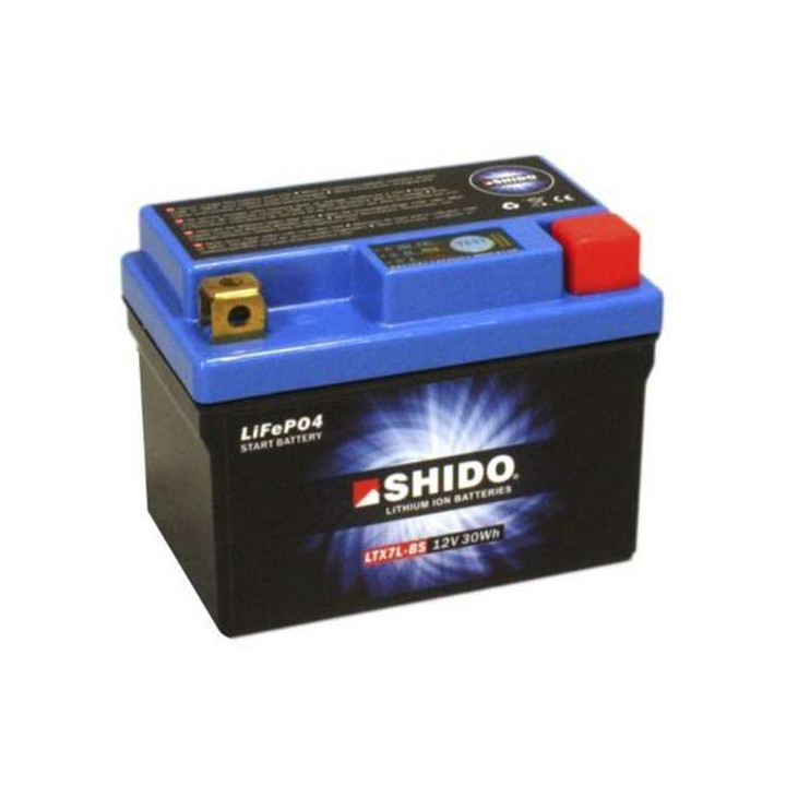 Lithium battery Shido LTX7L-BS - YTX7L-BS