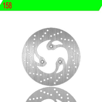 Front left brake disc NG 158 KYMCO PEOPLE 50 00-03