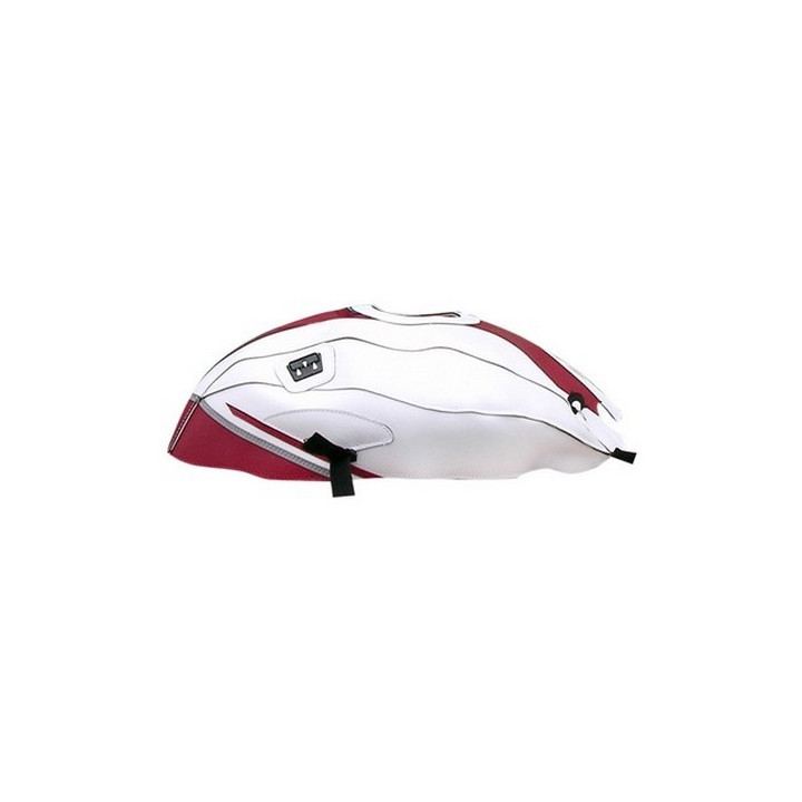 Bagster tank mat white/deco red (1553C) Yamaha YZF-R6