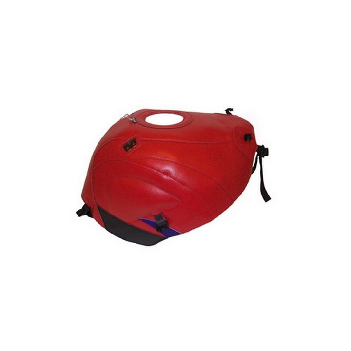 Tapis de réservoir Bagster rouge/bleu de chine/noir (1359E) Kawasaki ZX9 R